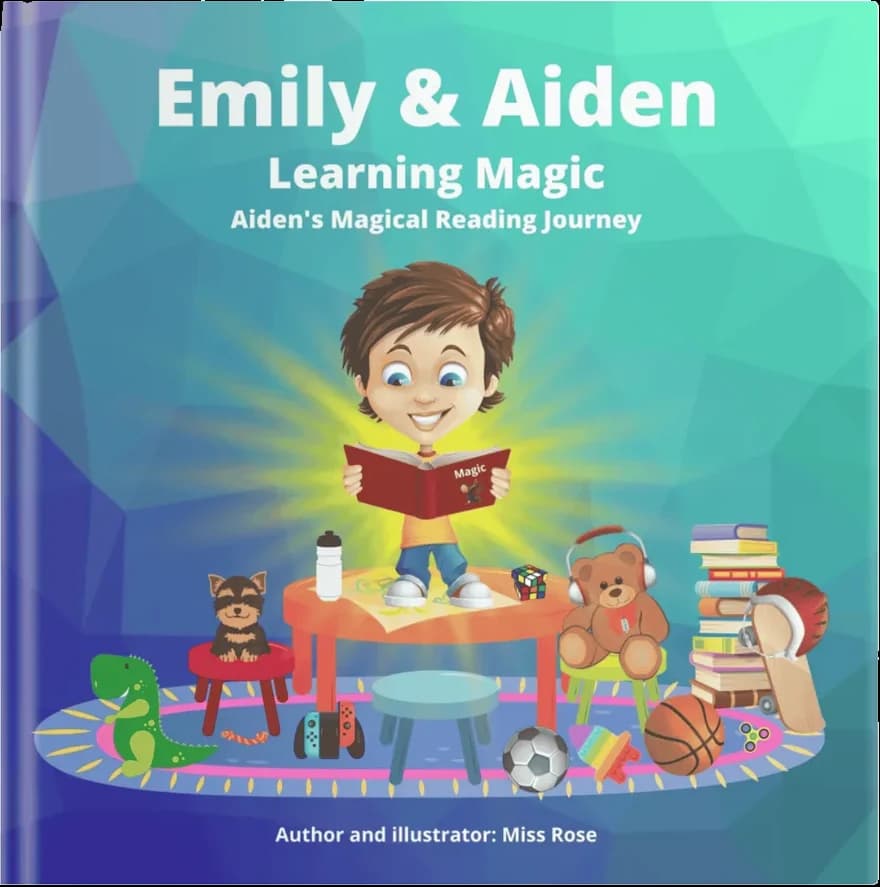 Emily & Aiden, Learning Magic hardcover