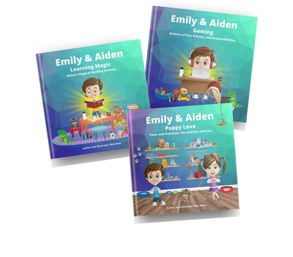 The Emily & Aiden 3-book hardcover set